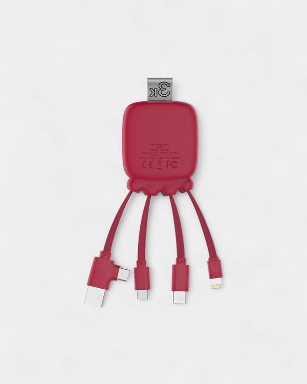 Batterie de poche 3 000 mAh & multi‑câbles à personnaliser