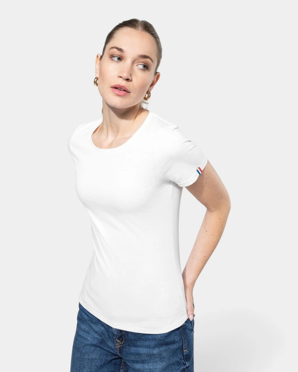 T-shirt pour femme Made in France personnalisable
