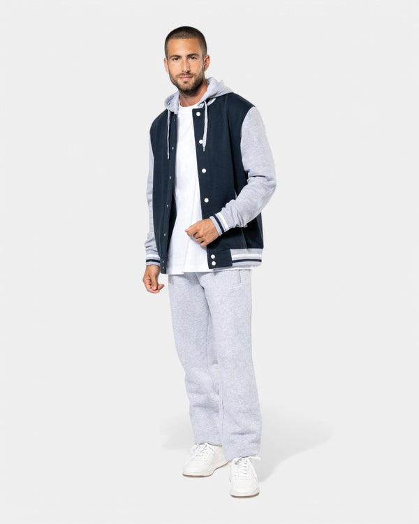 Blouson teddy à capuche unisexe à personnaliser