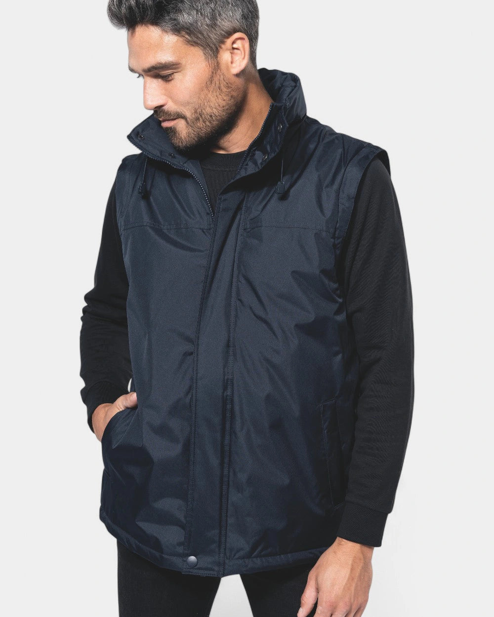 Blouson à manches amovibles homme à personnaliser