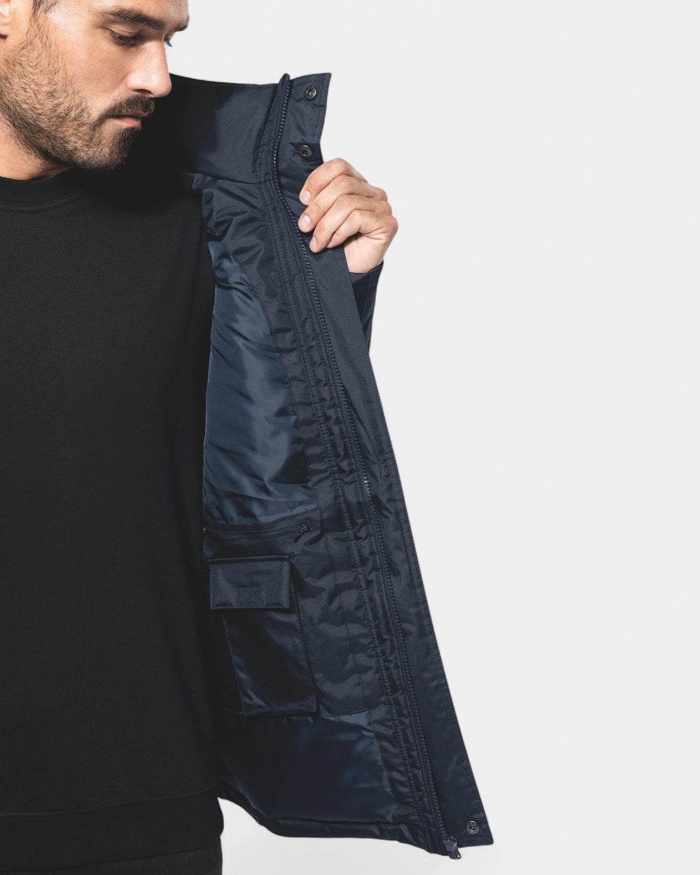 Blouson à manches amovibles homme à personnaliser