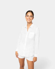 Chemise en lin femme à personnaliser