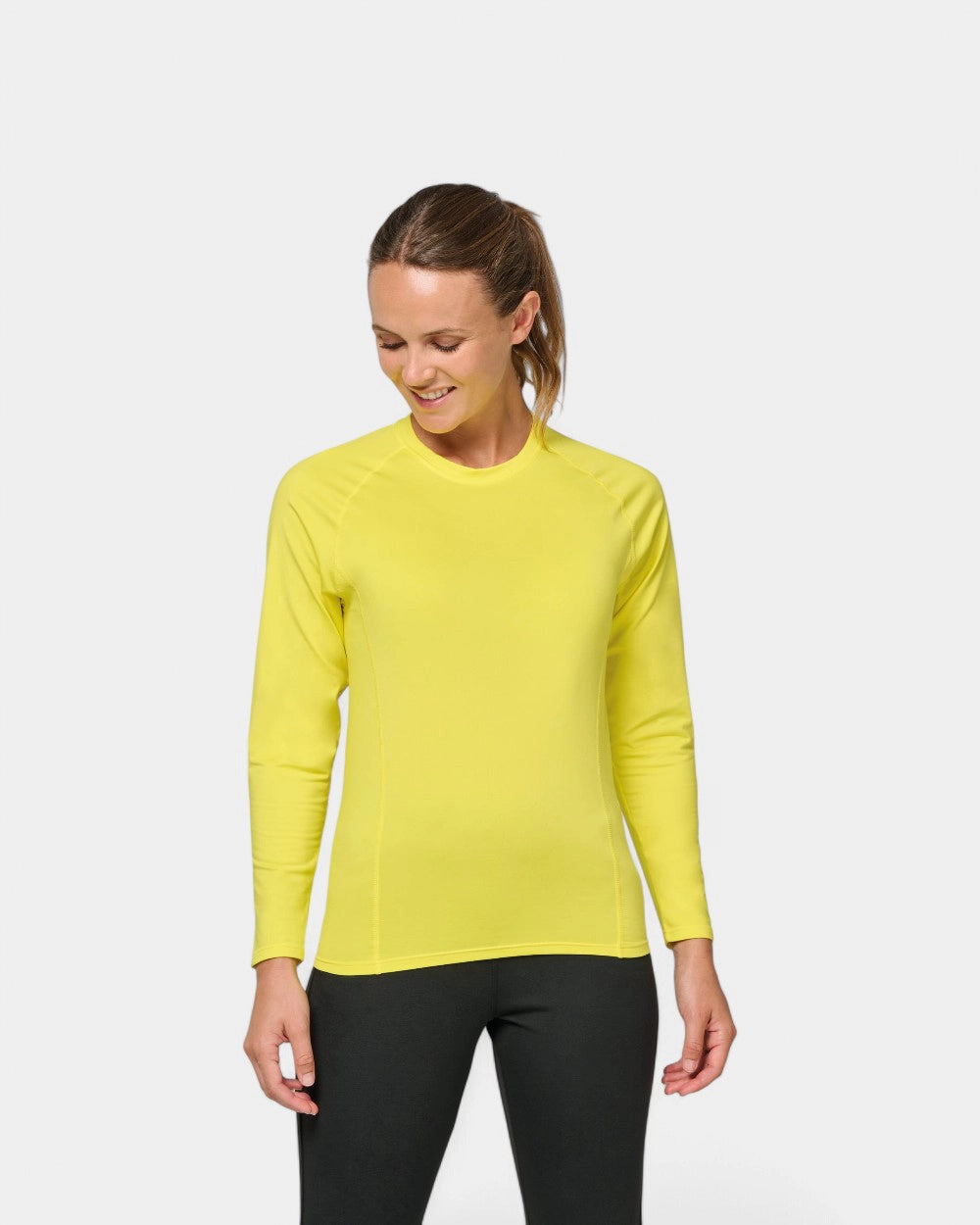 T-shirt sport manches longues unisexe à personnaliser