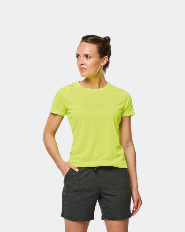 T-shirt de sport recyclé pour femme à personnaliser