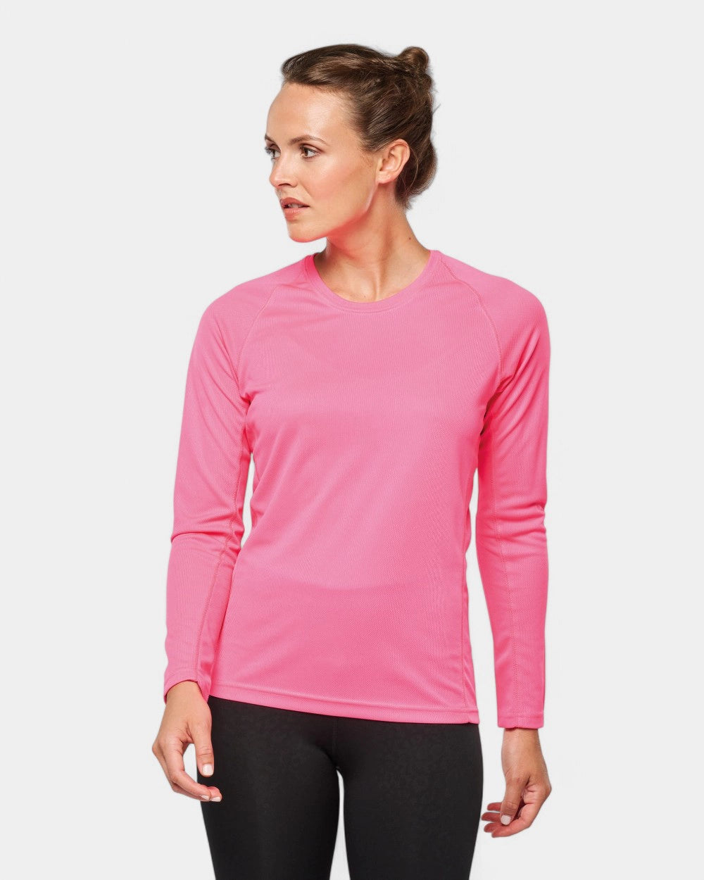 T-shirt de sport manches longues femme à personnaliser