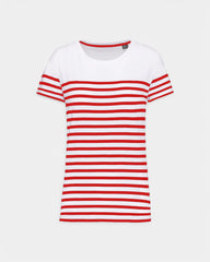 T-shirt marin col rond femme à personnaliser