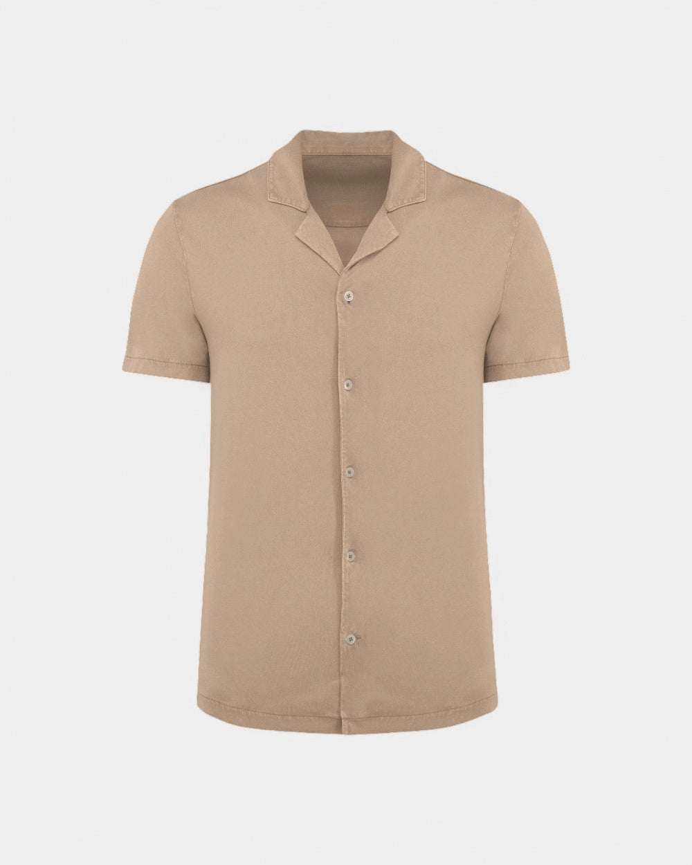 Chemise délavée manches courtes homme à personnaliser