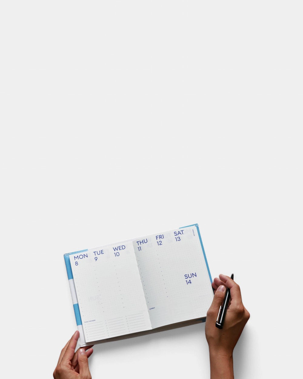 Agenda éco-responsable à personnaliser