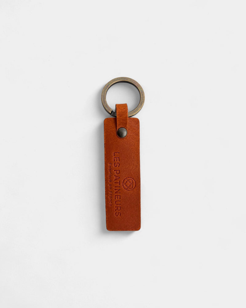 Porte-clés en cuir à personnaliser