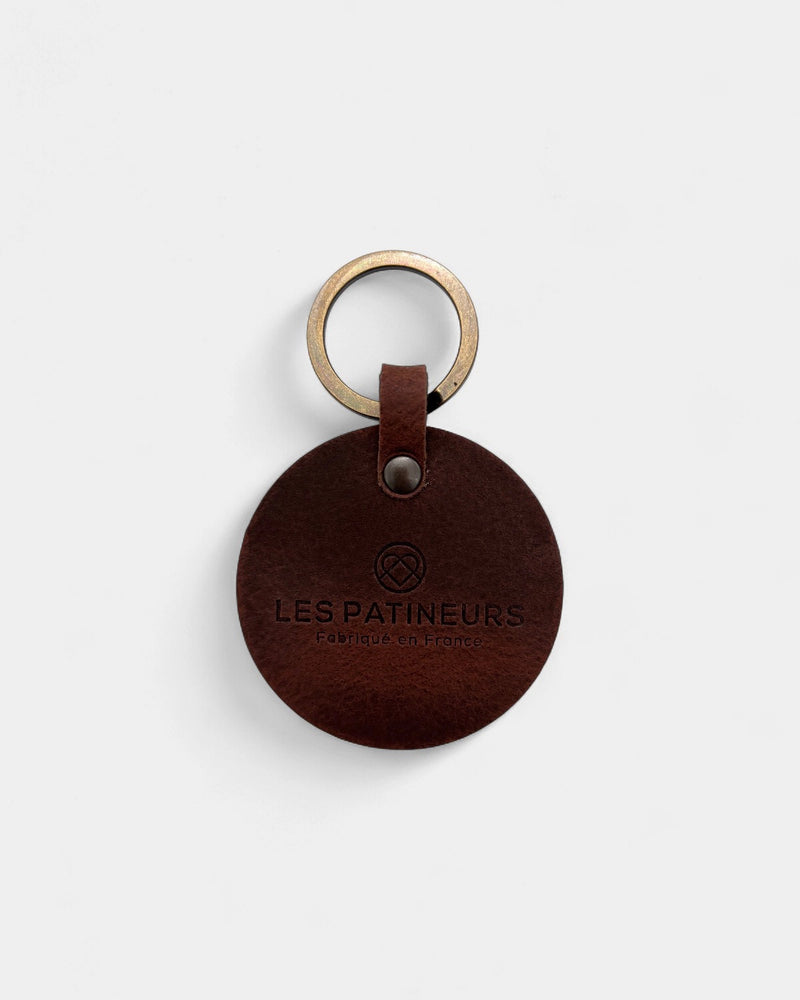 Porte-clés en cuir à personnaliser