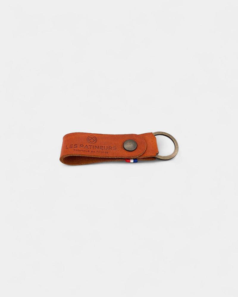 Porte-clés en cuir à personnaliser