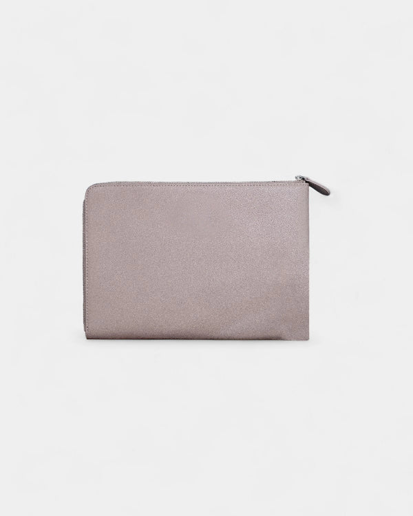 Pochette Iné Laptop en cuir recyclé à personnaliser