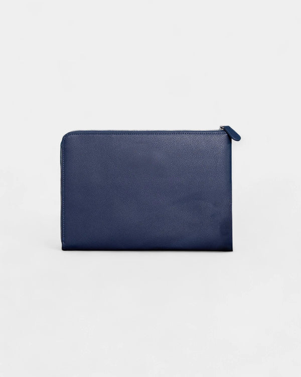 Pochette Iné Laptop en cuir recyclé à personnaliser