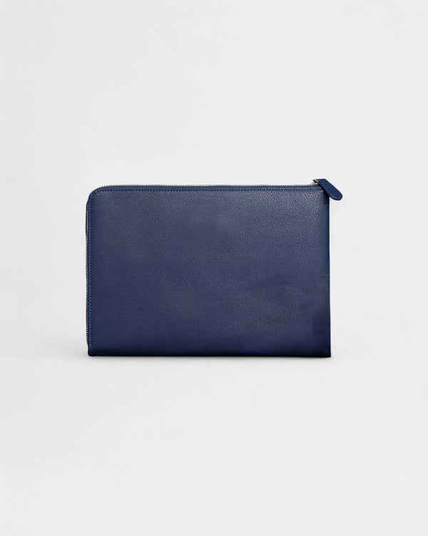 Pochette Iné Laptop en cuir recyclé à personnaliser