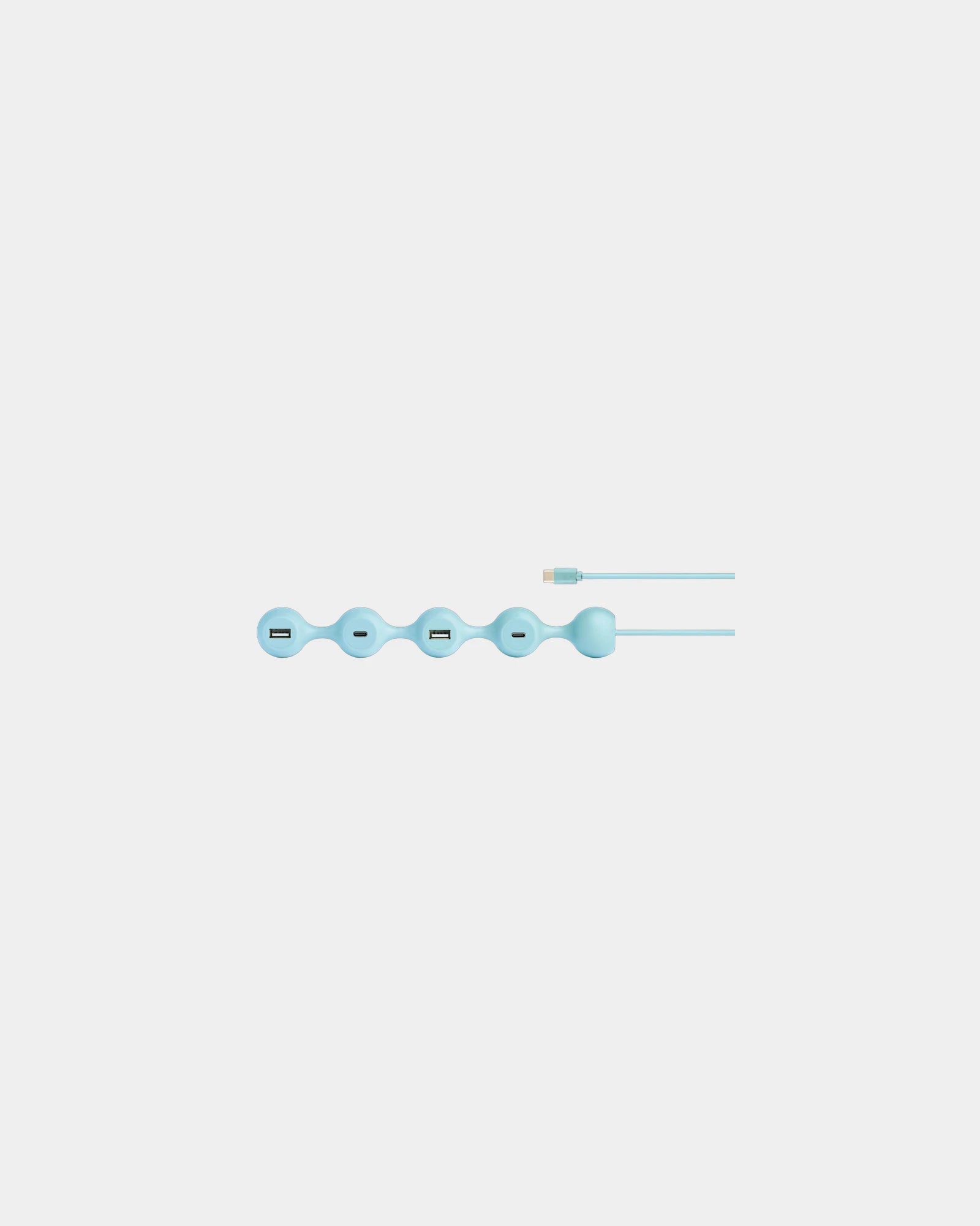 Hub USB-C Lexon Peas Hub-C à personnaliser - Light Blue