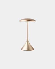 Lampe de table aluminium Lexon Steli Lounge - Dome à personnaliser - Gold
