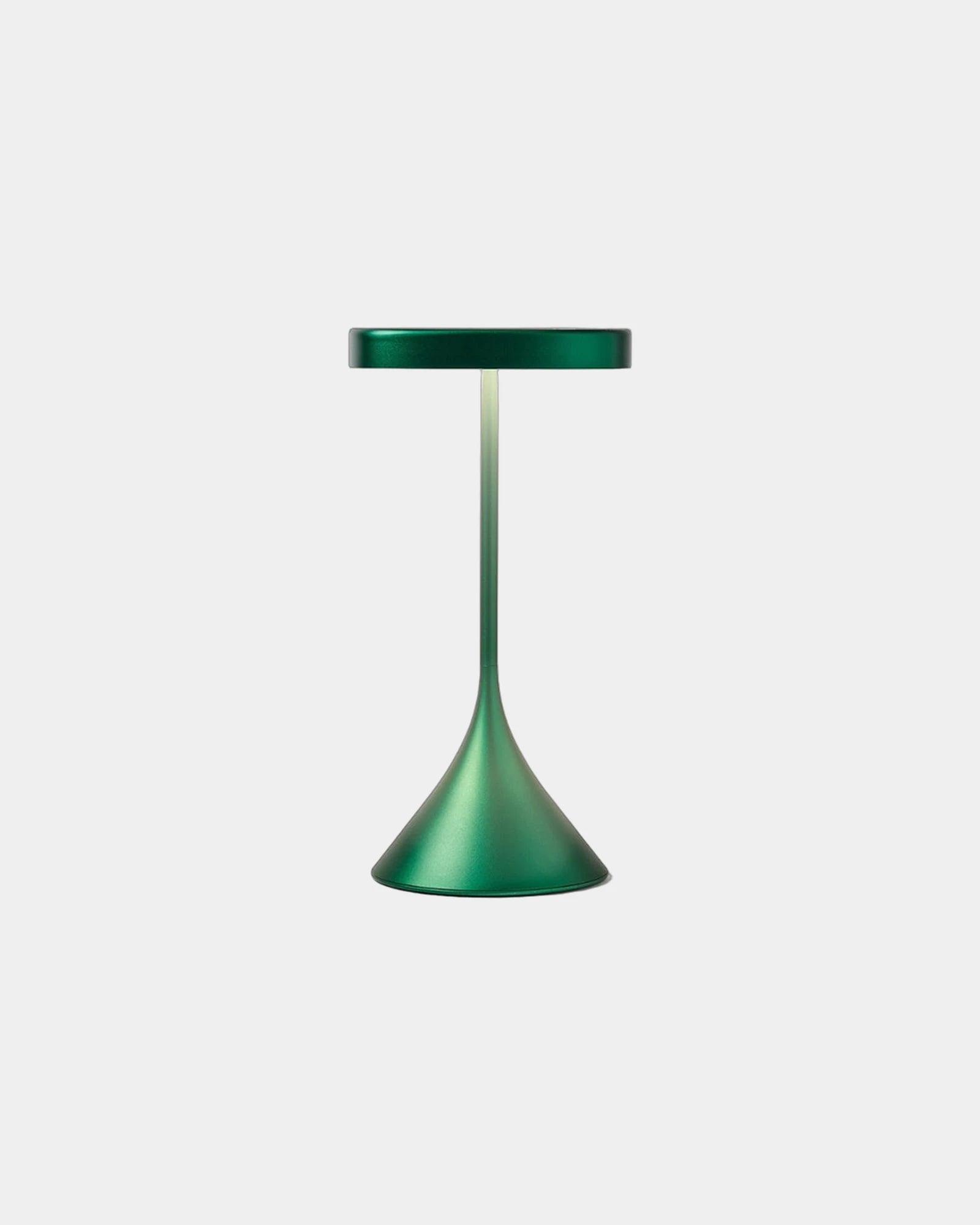 Lampe de table aluminium Lexon Steli Lounge - Dome à personnaliser - Dark Green