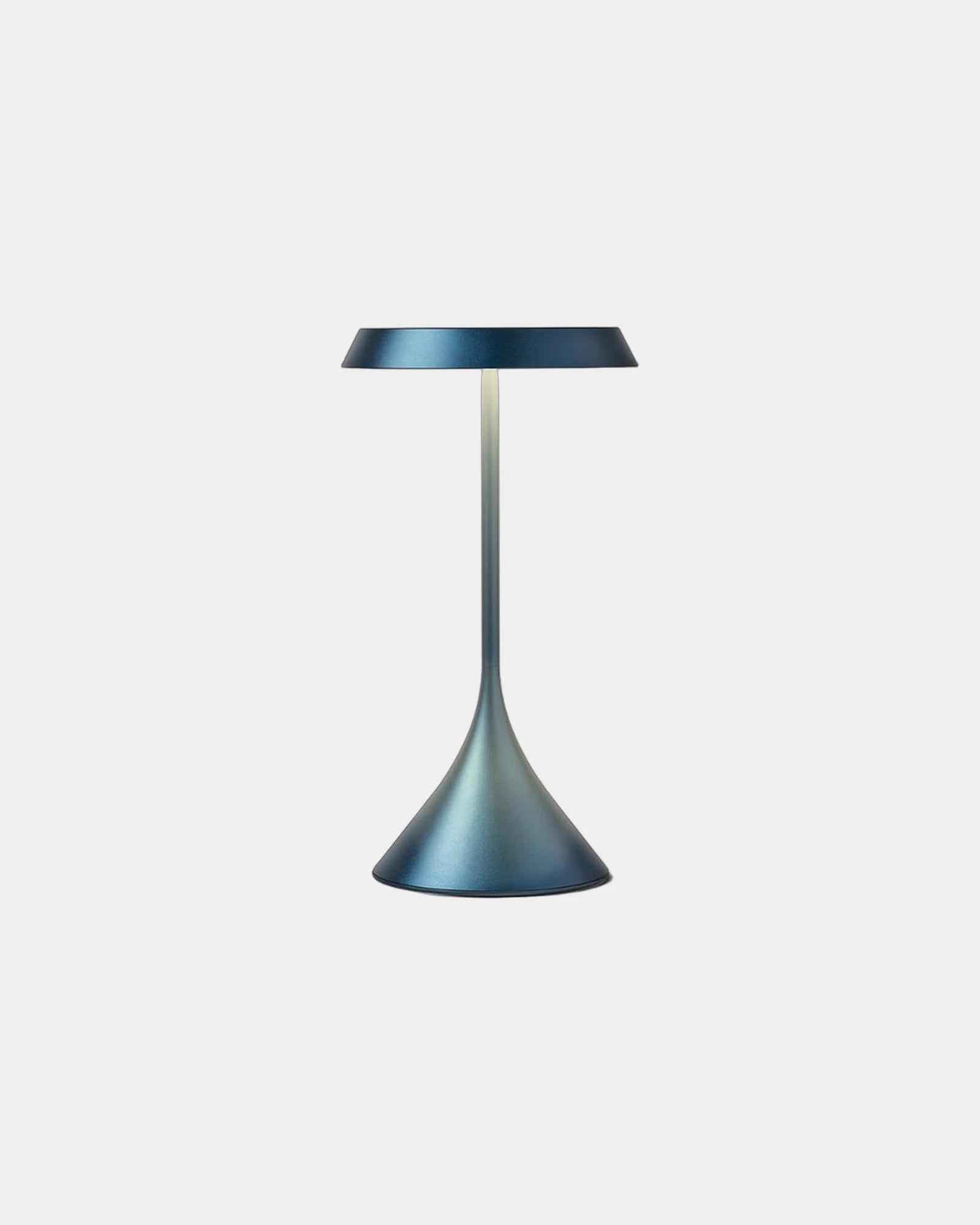Lampe de table aluminium Lexon Steli Lounge - Dome à personnaliser - Dark Blue