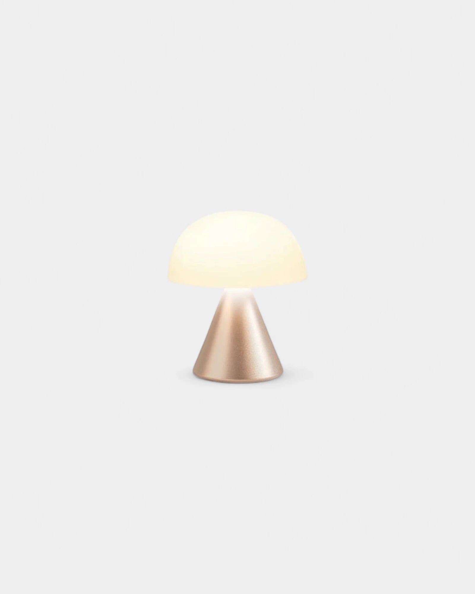 Mini lampe LED aluminium Lexon Mina à personnaliser - Alu Gold