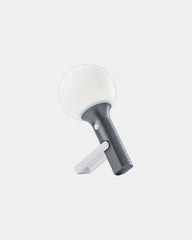 Lampe LED portable Lexon Bolla+ à personnaliser - Gun Metal