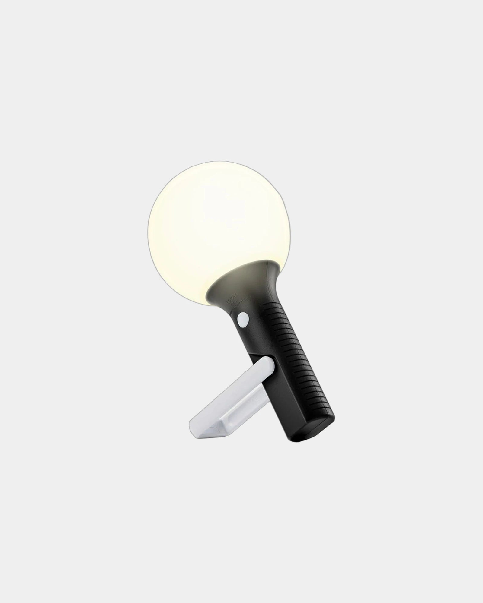 Lampe rechargeable silicone Lexon Bolla+ à personnaliser - Black