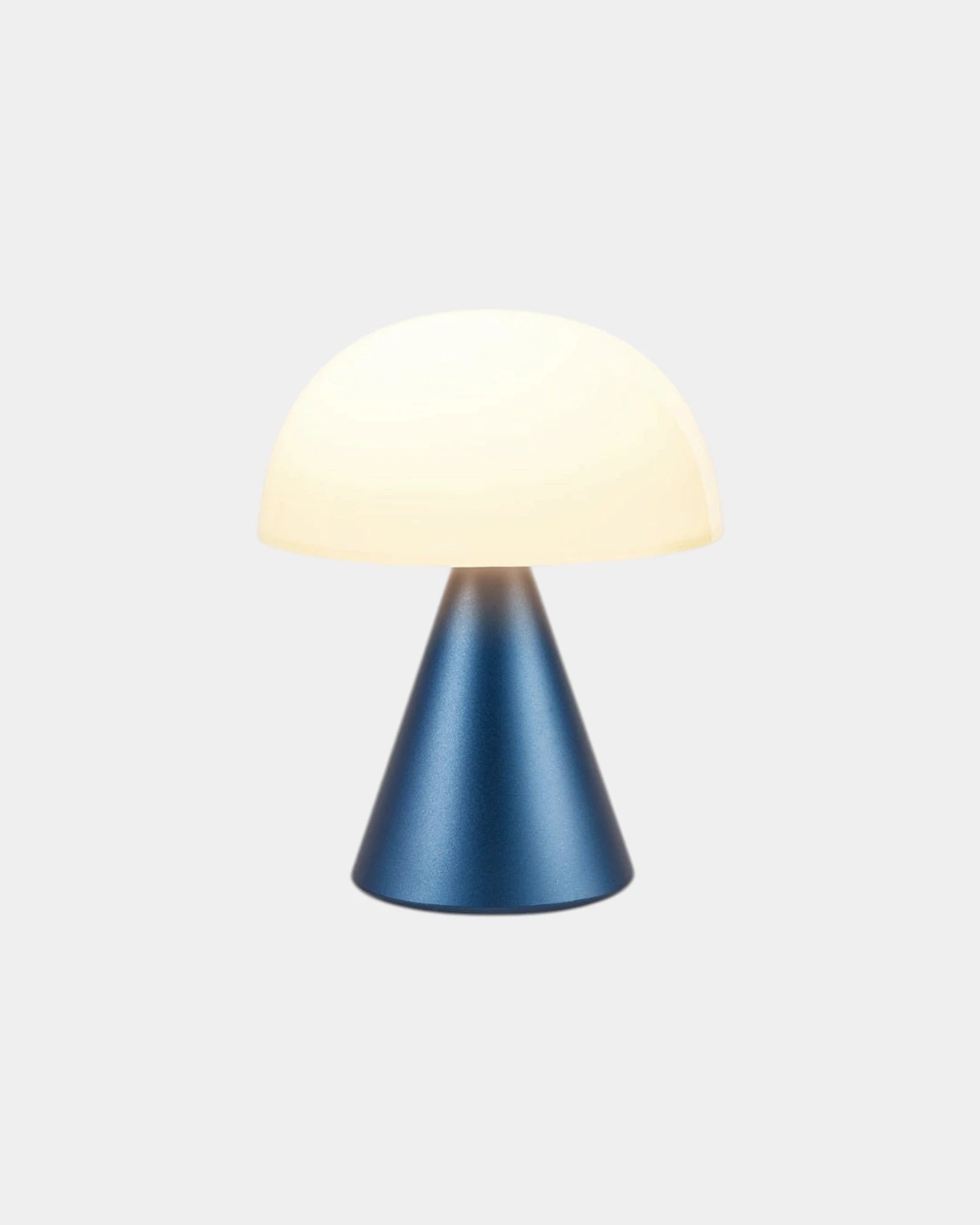 Lampe LED portable aluminium Lexon Mina L à personnaliser - Dark Blue