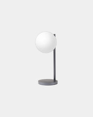 Lampe de bureau aluminium Lexon Bubble Lamp à personnaliser - Gun Metal