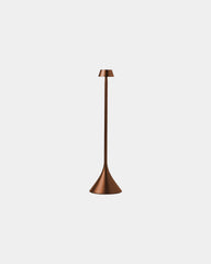 Lampe de table aluminium Lexon Steli Dome à personnaliser - Bronze