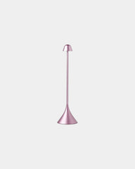 Lampe de table aluminium Lexon Steli Dome à personnaliser - Light Pink