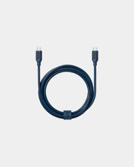 Câble USB-C métal Lexon Metali-C 1.5m à personnaliser - Dark Blue