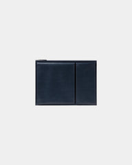 Étui ordinateur cuir recyclé Lexon Flat 15" à personnaliser - Blue