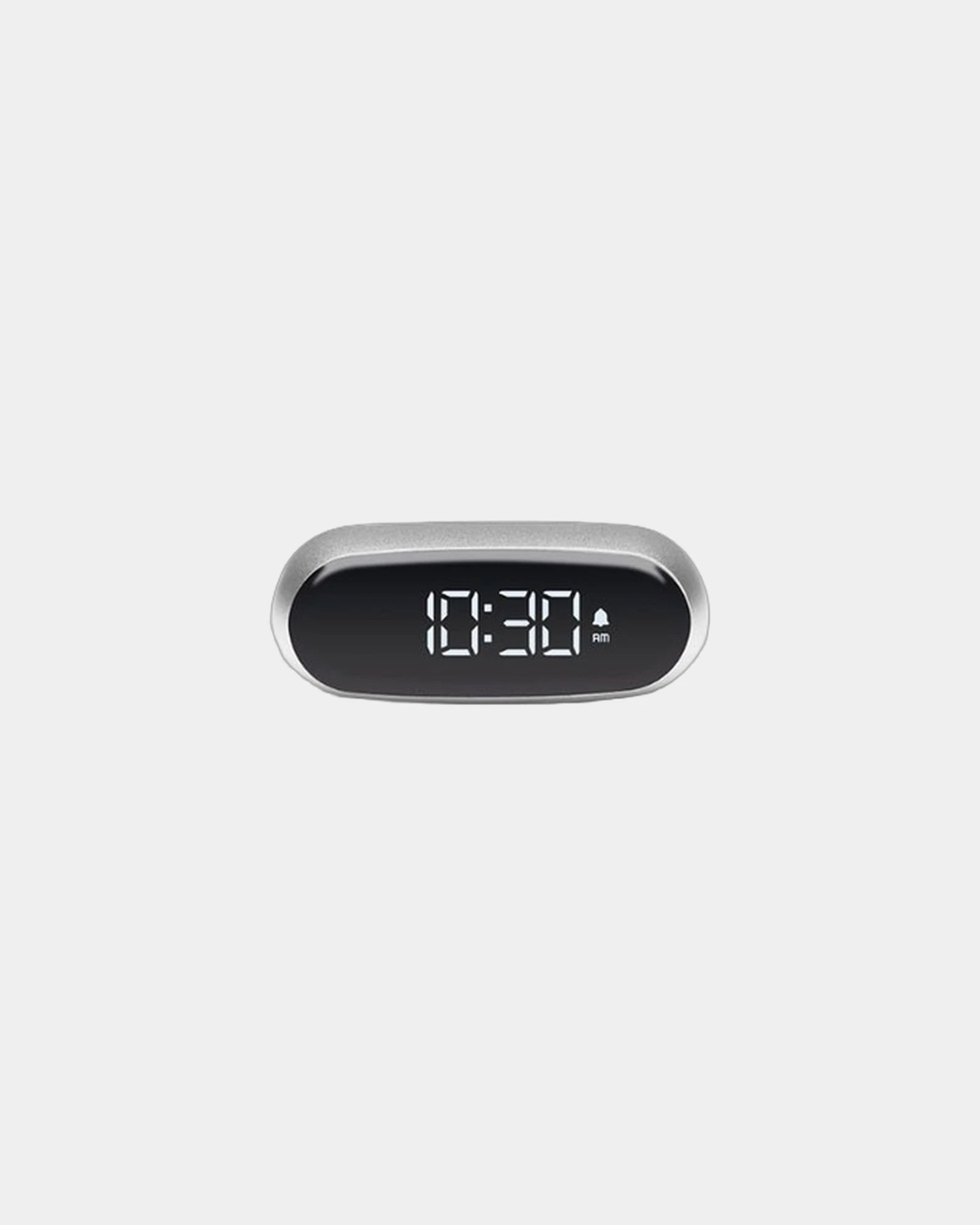 Réveil fonction snooze Lexon Minut à personnaliser - Alu Polished