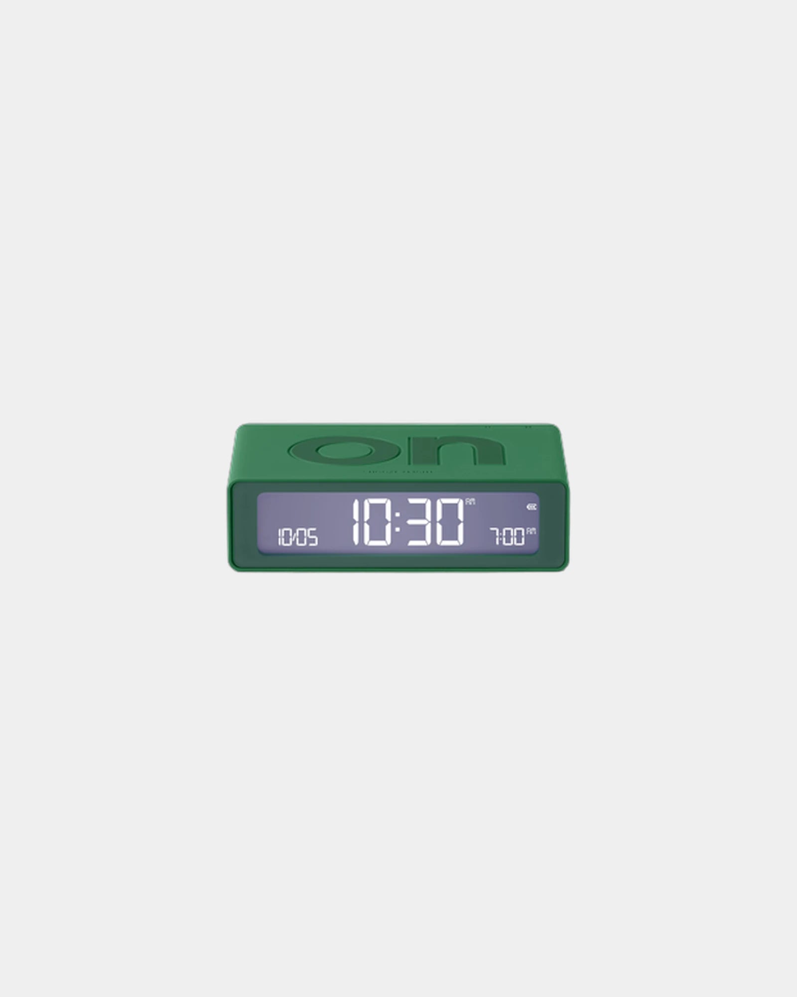 Réveil LCD réversible Lexon Flip Mini à personnaliser - Green