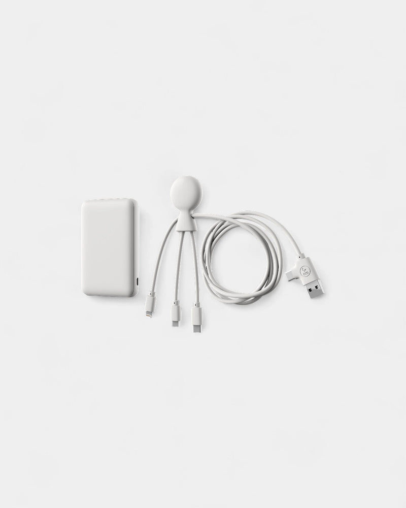 Pack de charge 5 000 mAh multi-connecteurs à personnaliser