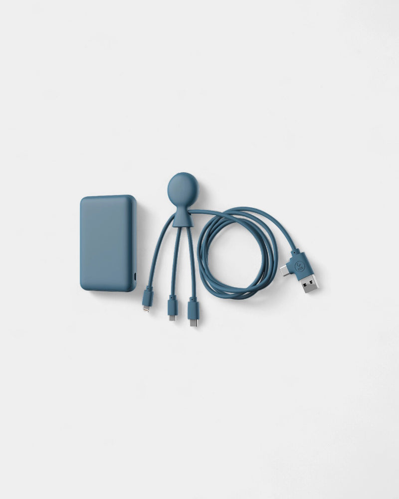Pack de charge 5 000 mAh multi-connecteurs à personnaliser
