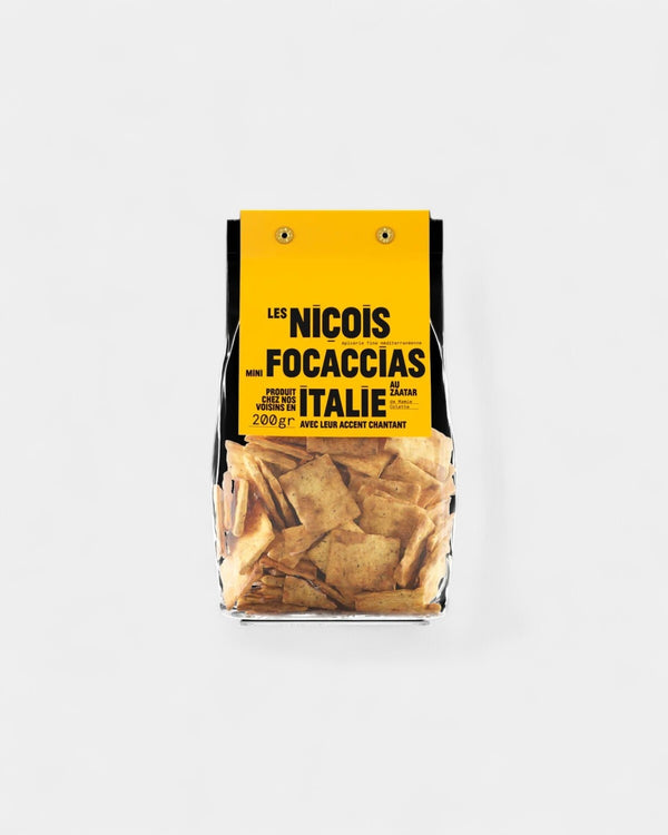 Mini focaccias personnalisable