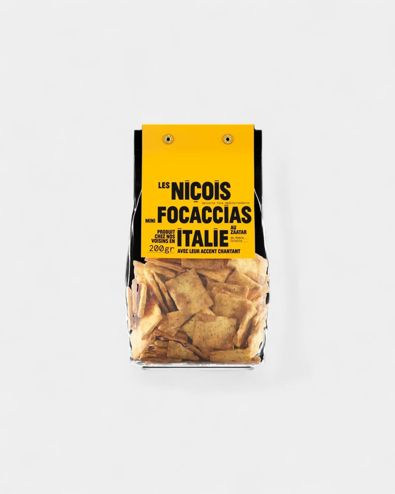 Mini focaccias personnalisable