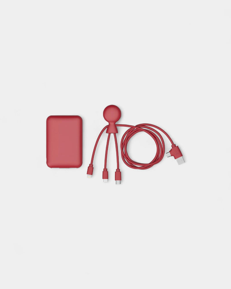 Pack de charge 5 000 mAh multi-connecteurs à personnaliser