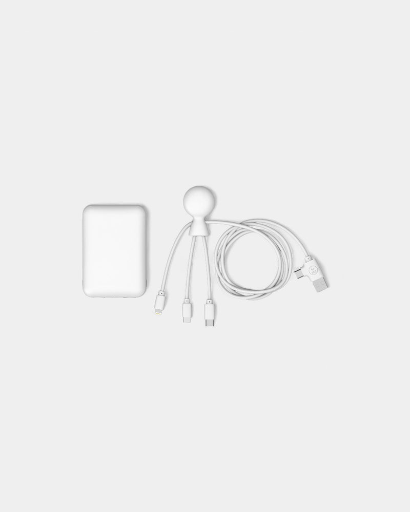 Pack de charge 5 000 mAh multi-connecteurs à personnaliser