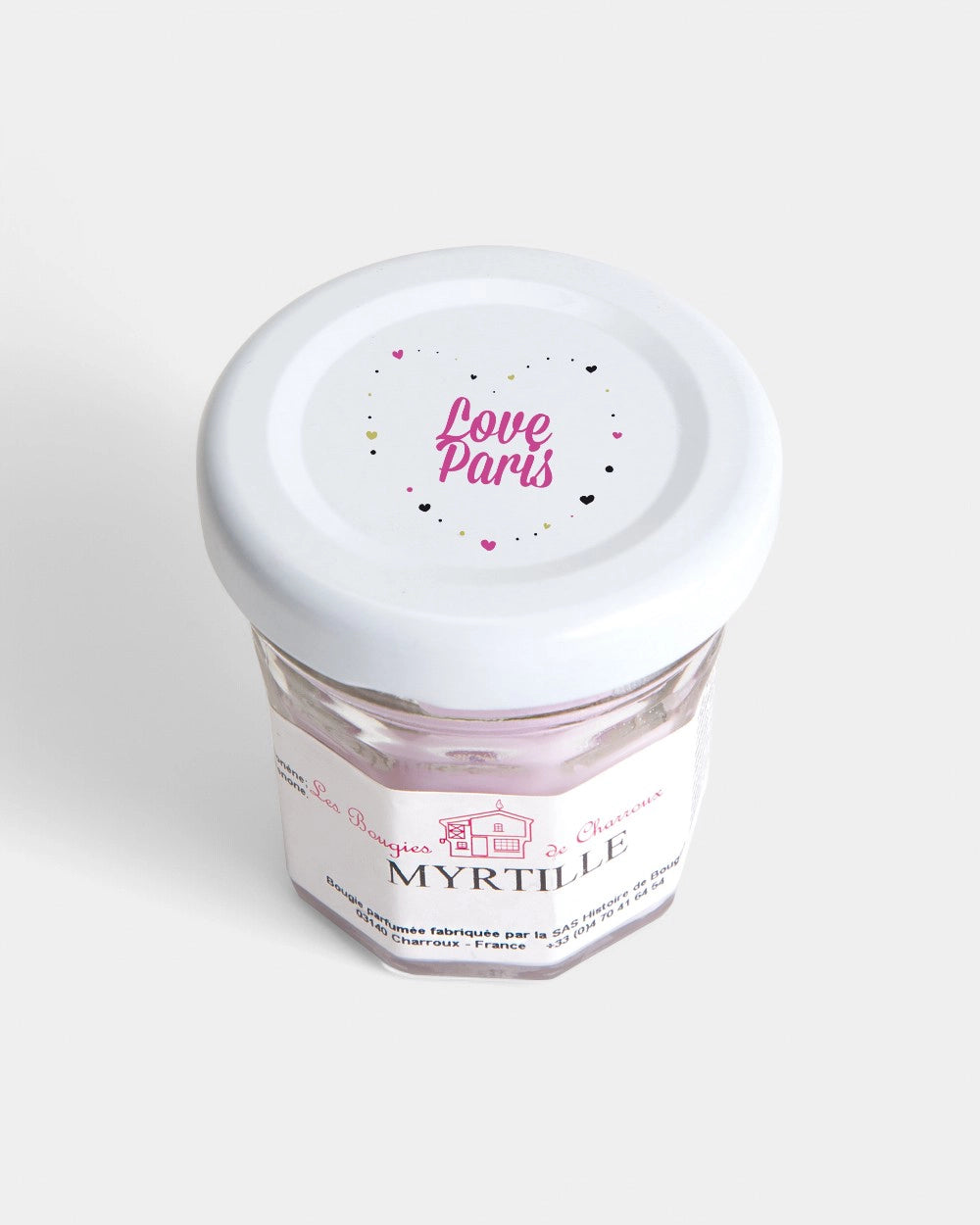 Mini bougie parfumée made in France personnalisable