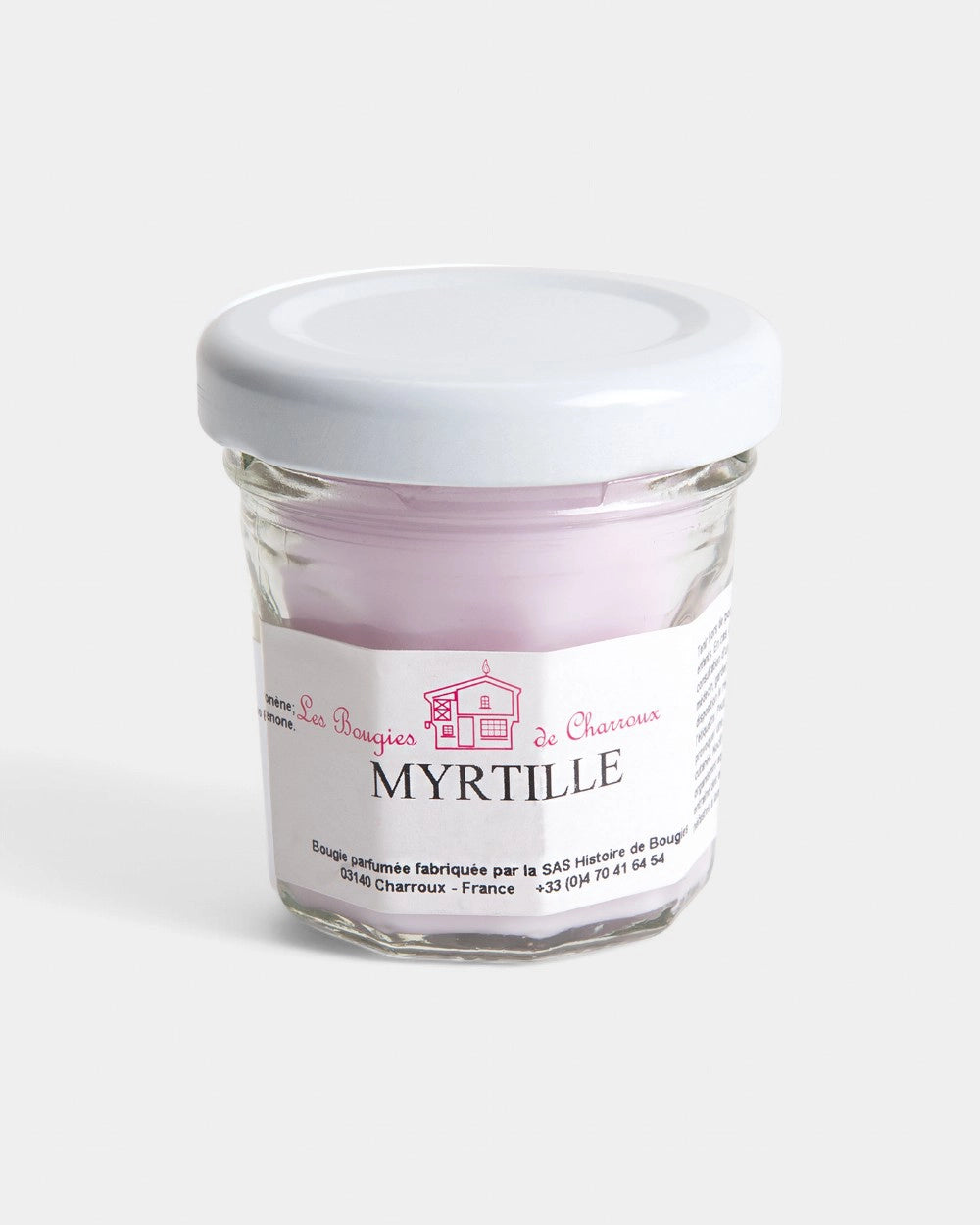 Mini bougie parfumée made in France personnalisable