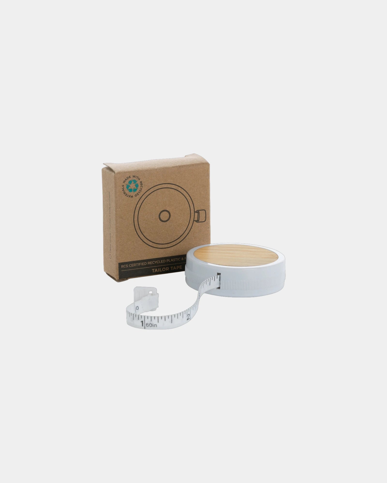 Mètre ruban en plastique recyclé à personnaliser - 2
