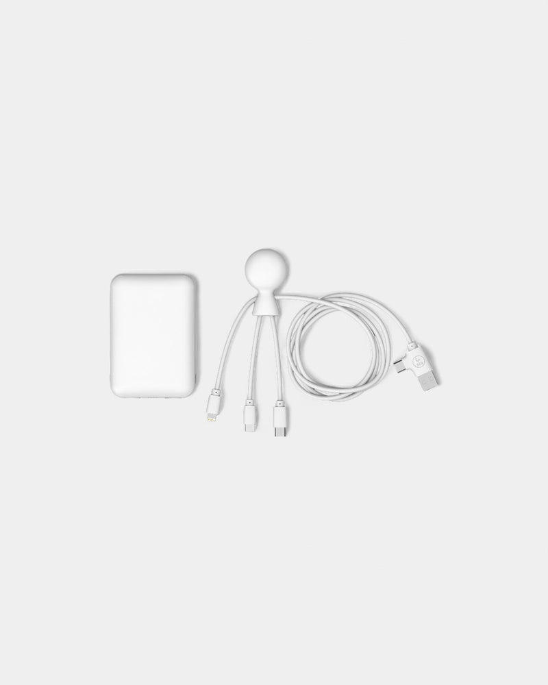 Pack de charge 5 000 mAh multi-connecteurs à personnaliser