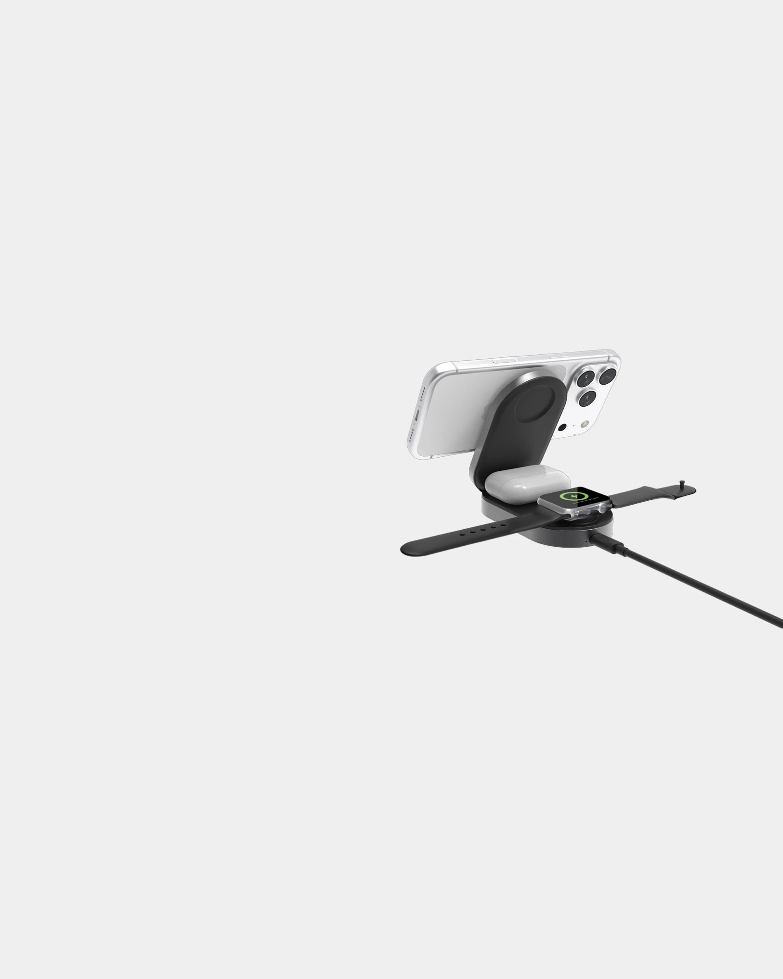 Chargeur 25W sans fil et pliable Quantum à personnaliser - 3