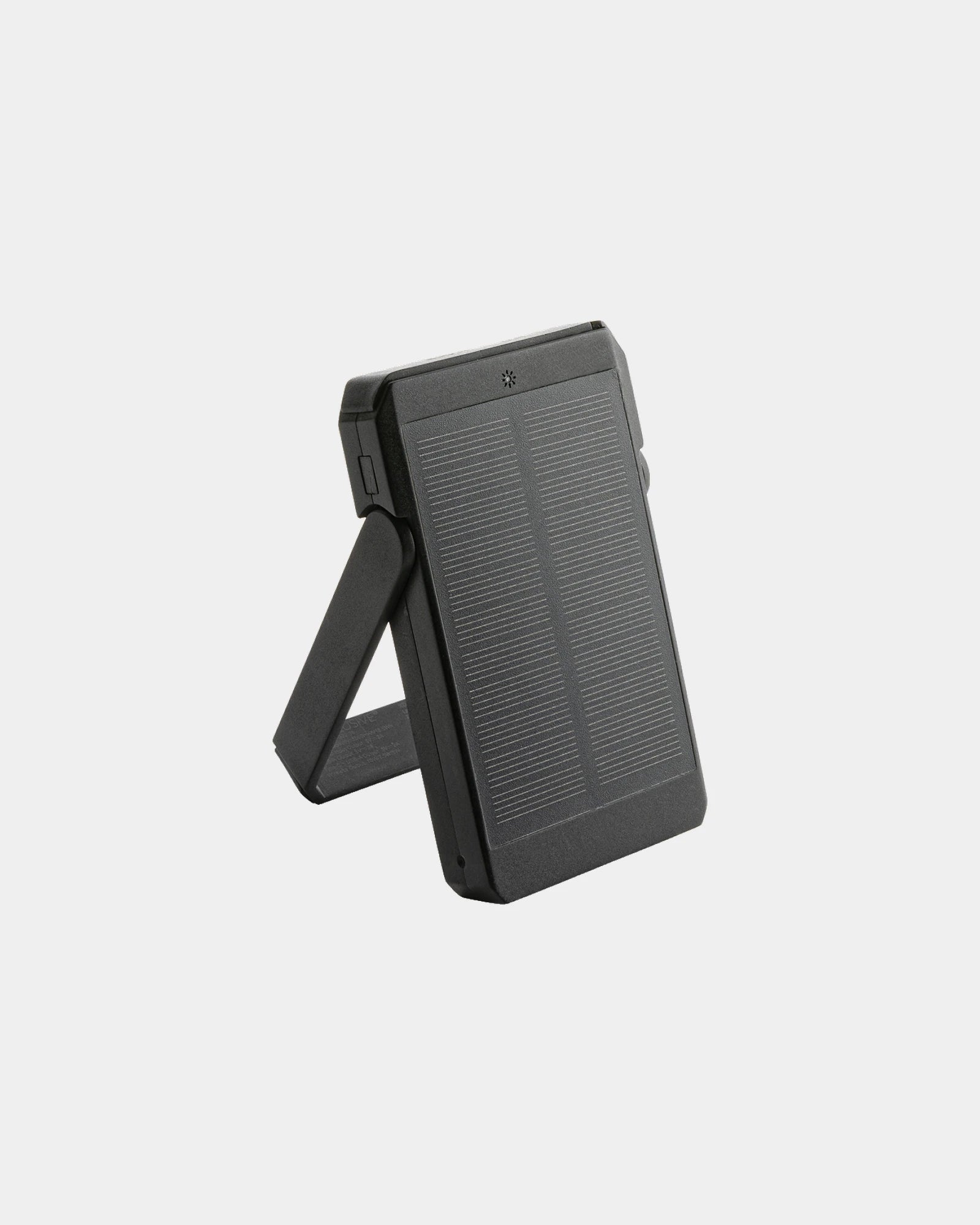 Powerbank solaire 5000 mAh personnalisable - Noir