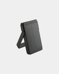 Powerbank solaire 5000 mAh personnalisable - Noir