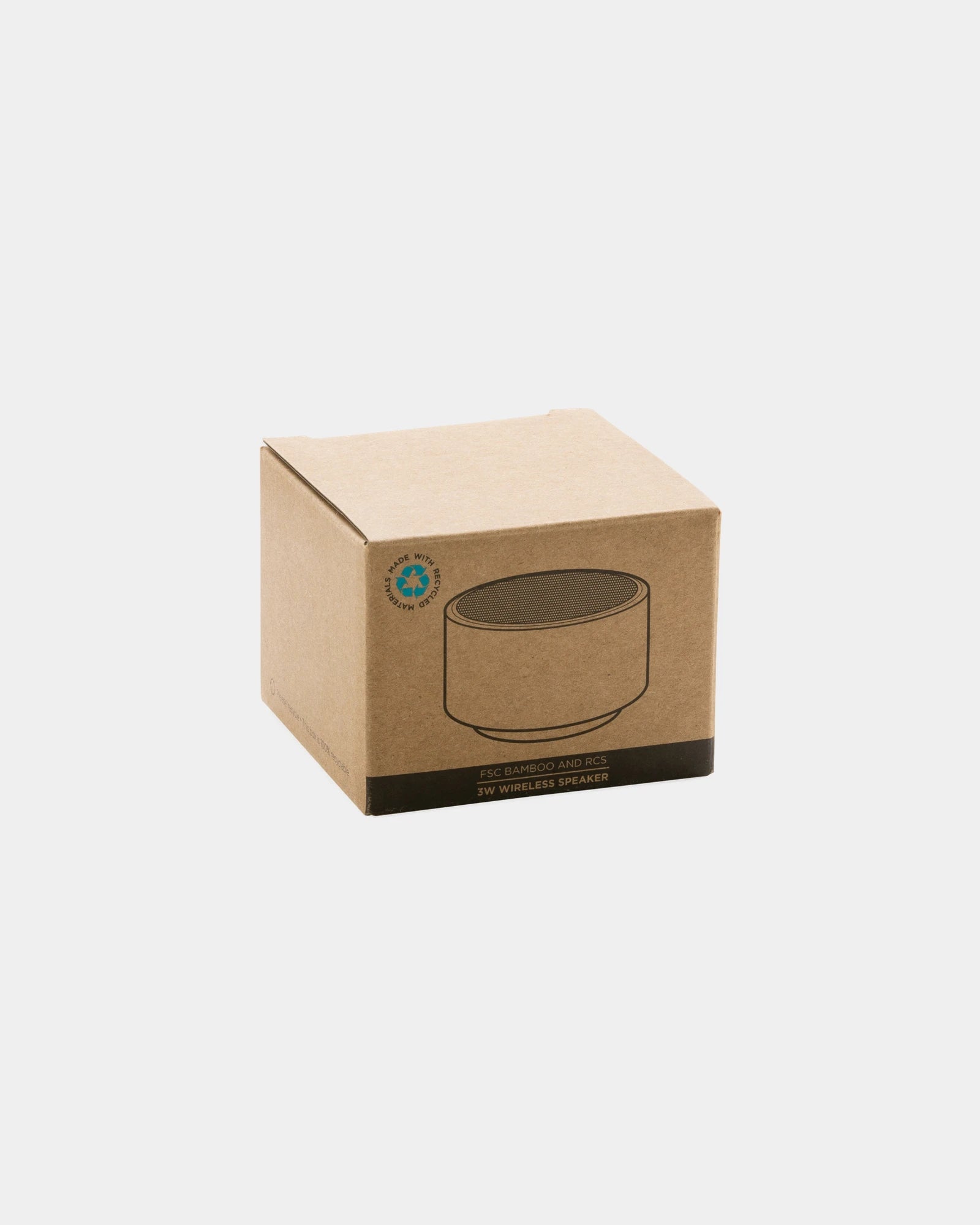Enceinte 3W en bambou et ABS à personnaliser - 7