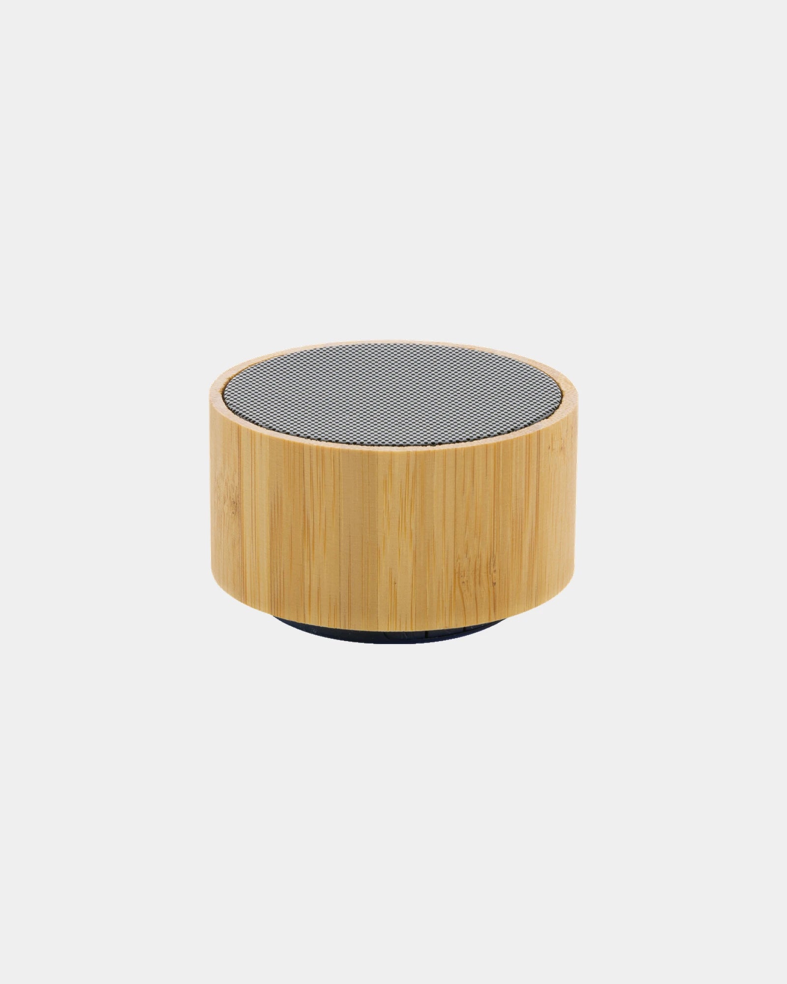 Enceinte 3W en bambou et ABS à personnaliser - Noir