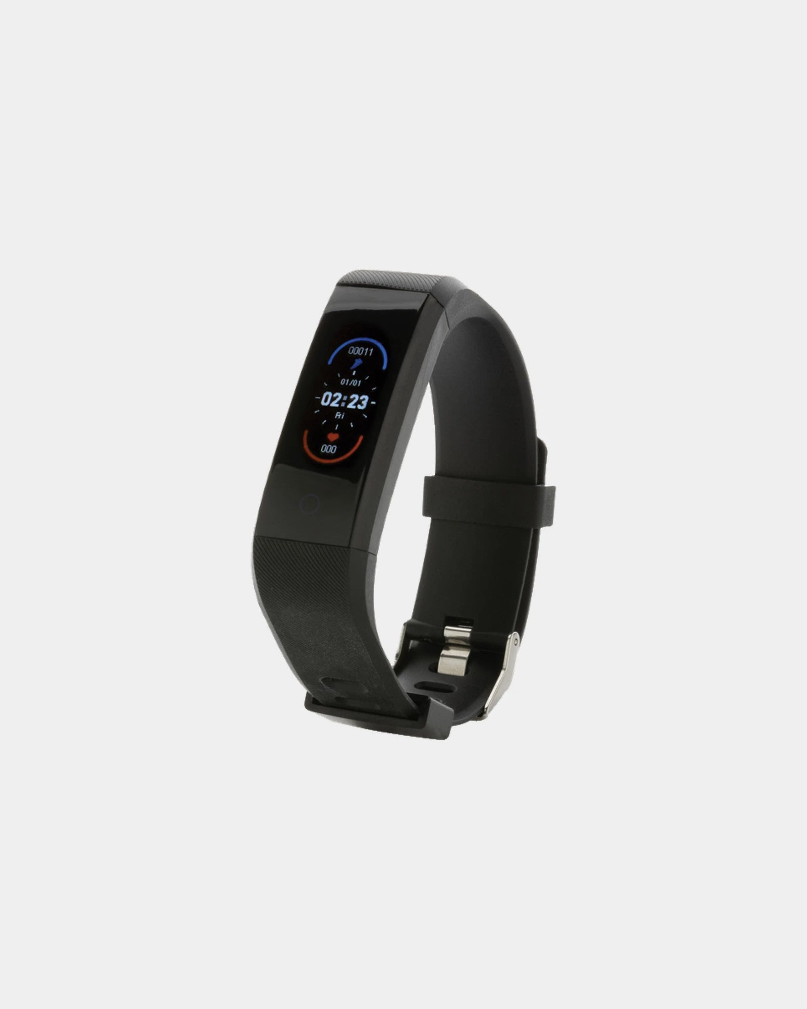 Montre connectée TPU recyclé RCS à personnaliser - Noir