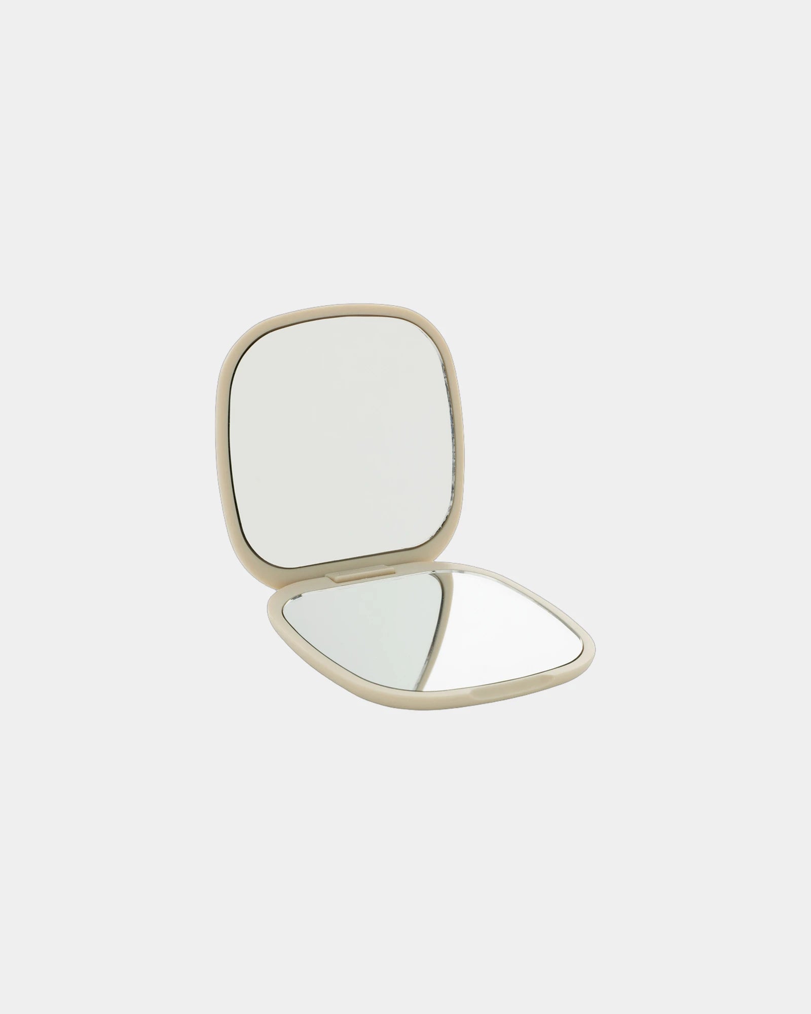 Miroir de poche recyclé RCS Reflecta à personnaliser - Beige